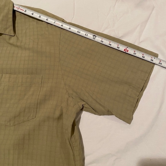 Caribbean Button Up Men’s Loose Shirt Casual Vacation Shirt Sz XL Silk & Cotton - Picture 14 of 14